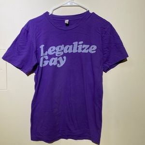 2010s “Legalize Gay” tee shirt